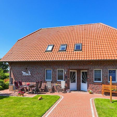 Ferienwohnung Mühlenblick auf dem Ferienhof Eschen Moorweg Exterior foto