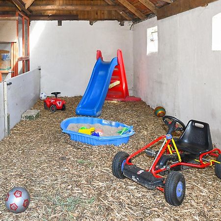 Ferienwohnung Mühlenblick auf dem Ferienhof Eschen Moorweg Exterior foto